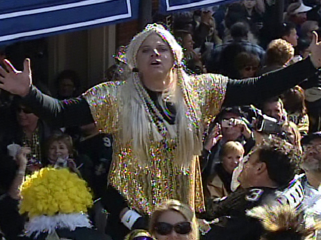 Saints Fans Go Drag