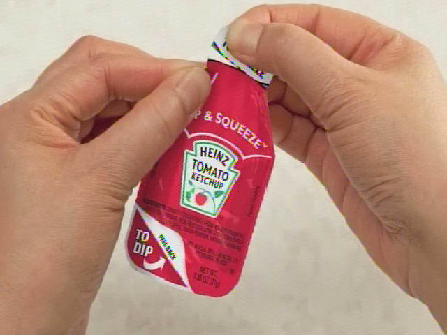Heinz's Unveils New Ketchup Packets