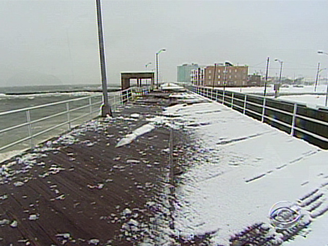 NJ Boardwalk Blasted By Storm