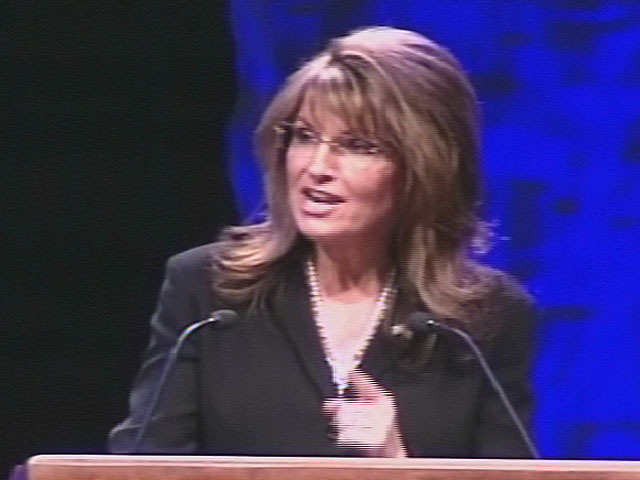 Palin Takes Shot at Obama