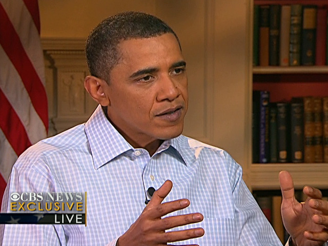 Couric Exclusive Interview with President Obama