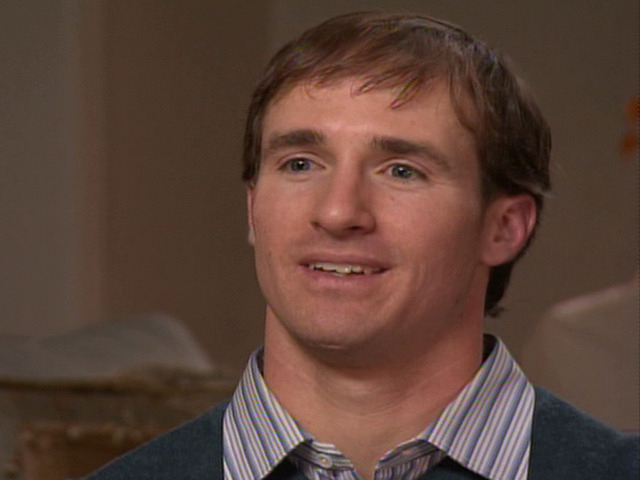 @katiecouric: Drew Brees