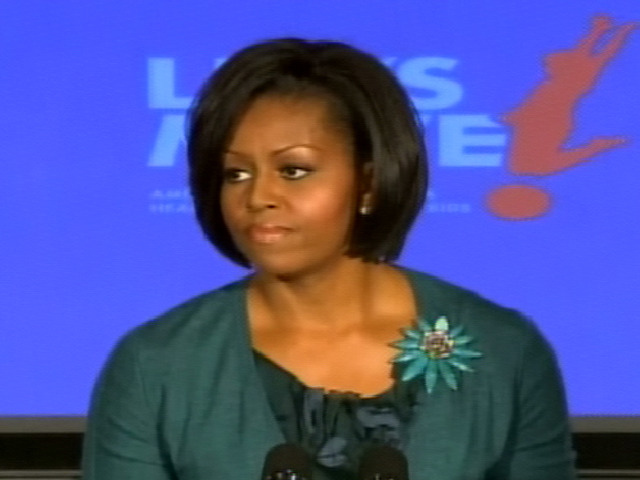 First Lady Tackles Child Obesity