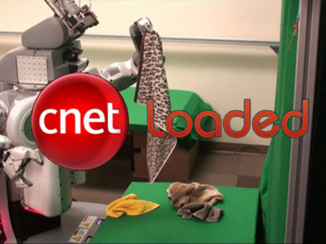 Student's Robot Folds Laundry