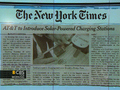 CBS This Morning What's Hot: Headlines at 8:30: AT&T launches solar power charging stations