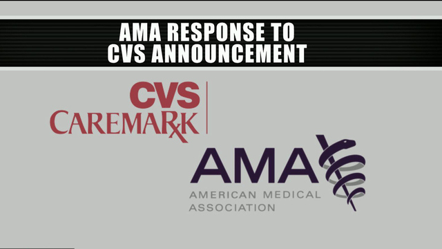 AMA commends CVS decision on tobacco products