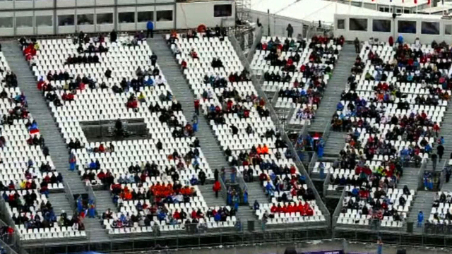 Sochi Olympics' empty seats: Where are the crowds?