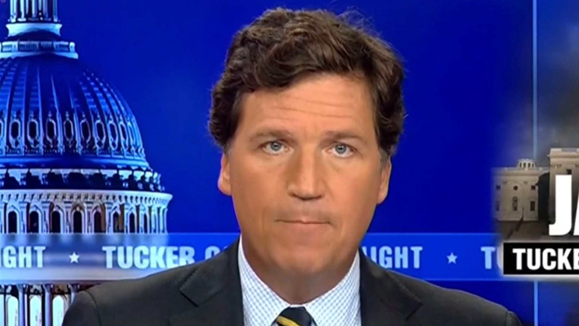 Watch Cbs Evening News Tucker Carlson Criticized For Jan Comments