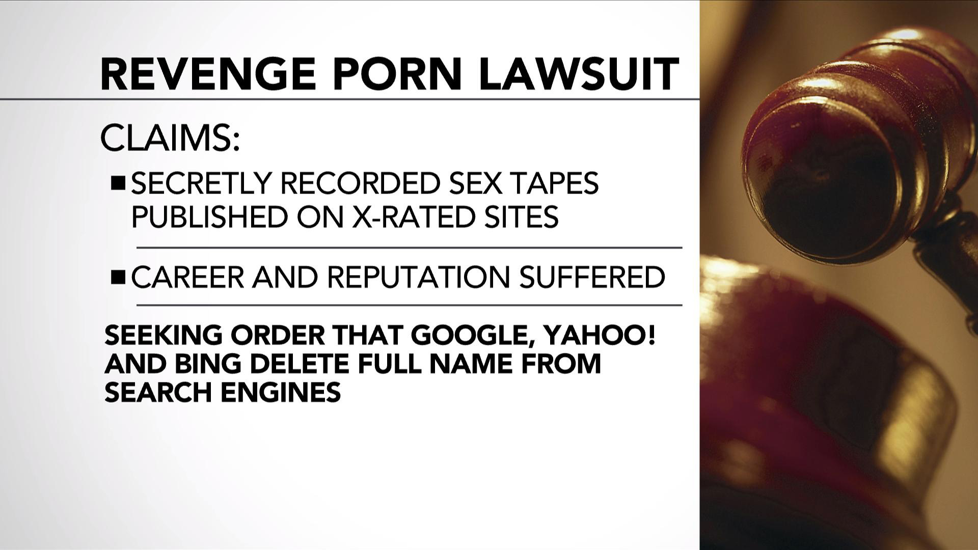 1920px x 1080px - Revenge porn lawsuit