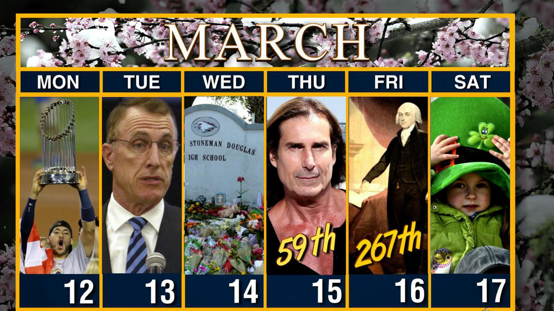 Watch Sunday Morning: Calendar: Week of March 12 - Full show on CBS