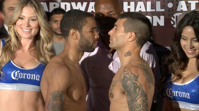 Boxing: Weigh In: Peterson vs. Matthysse