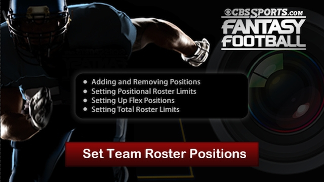 Set Team Roster Positions