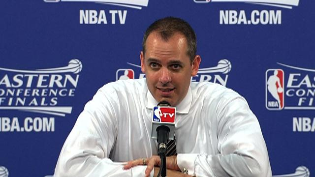 Vogel on Game 2 win in Eastern Conference Finals