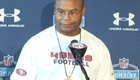 Mike Singletary at the NFL Combine