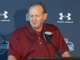 Chan Gailey at the NFL Combine