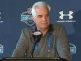 Mike Smith at the NFL Combine