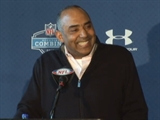 Marvin Lewis at the NFL Combine