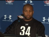 Golden Tate at the NFL Combine