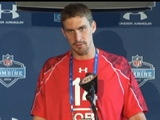 Tony Pike at the NFL Combine