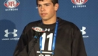 Dan LeFevour at the NFL Combine