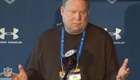 Mike Holmgren at the NFL Combine