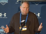 Mike Holmgren at the NFL Combine