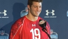 Tim Tebow at the NFL Combine