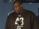 Jason Pierre-Paul at the NFL Combine