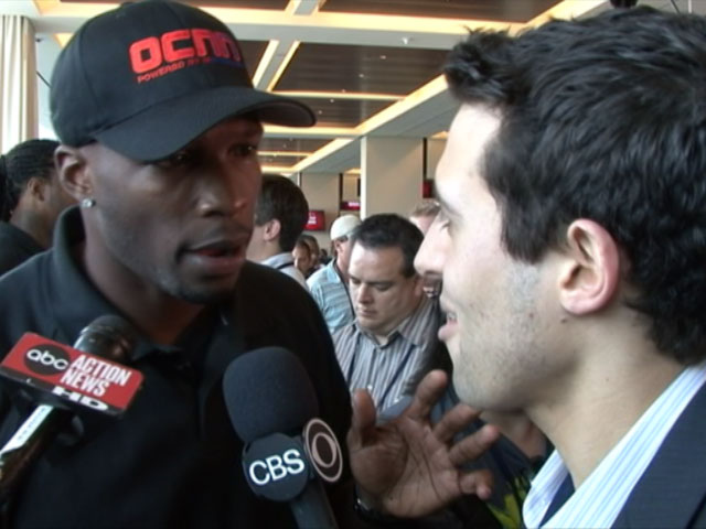 Chad Ochocinco at Media Day