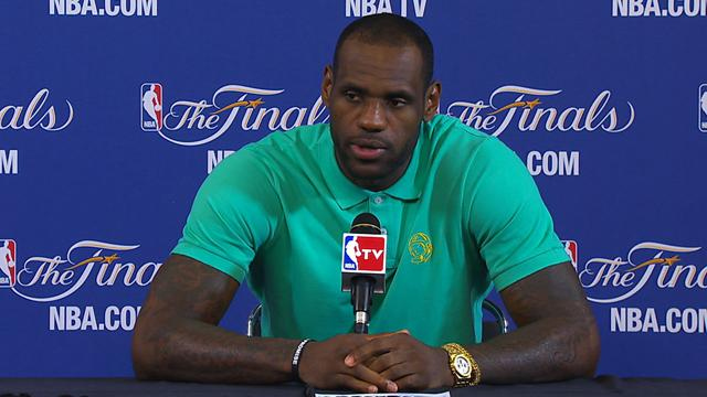 James on loss to the Spurs in Game 1