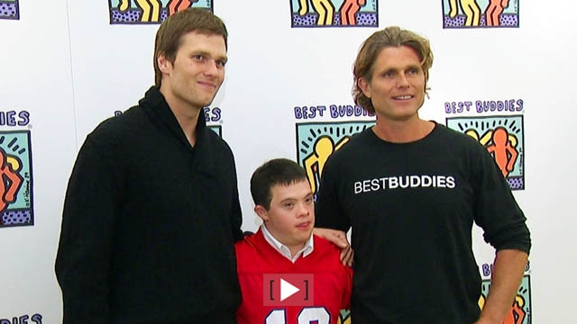 Tom Brady Best Buddies Event 01/27/2012