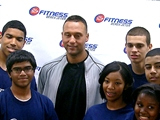Derek Jeter Opens 24 Hour Fitness