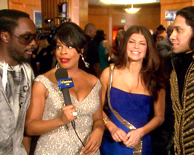 Backstage at the Grammy's!