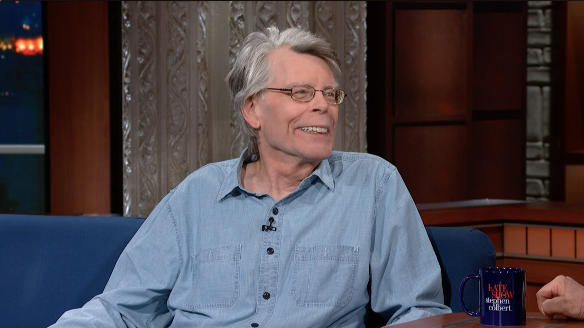 Get Wallpaper Watch The Late Show With Stephen Colbert Stephen King Susan For Free