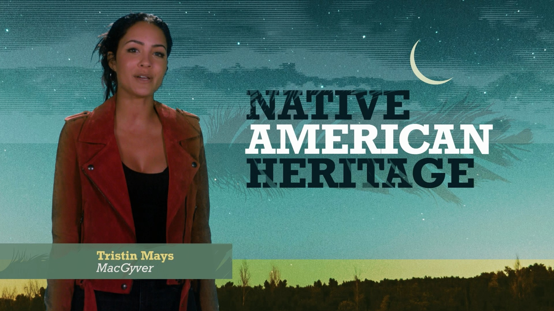 Watch CBS Cares Tristin Mays of MacGyver on Vine Victor Deloria Jr