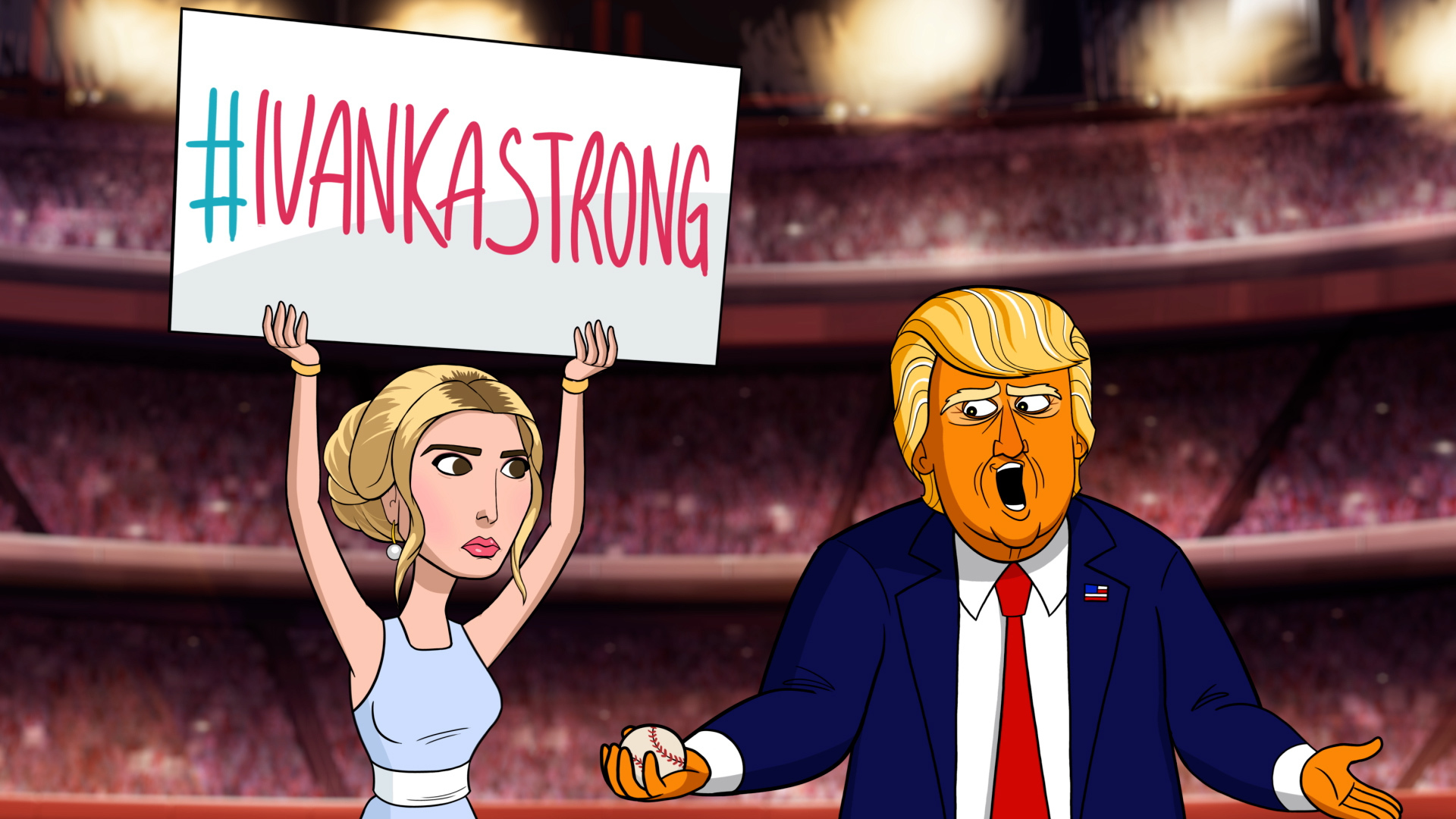 Watch Our Cartoon President Season 1 Episode 10: First Pitch ...