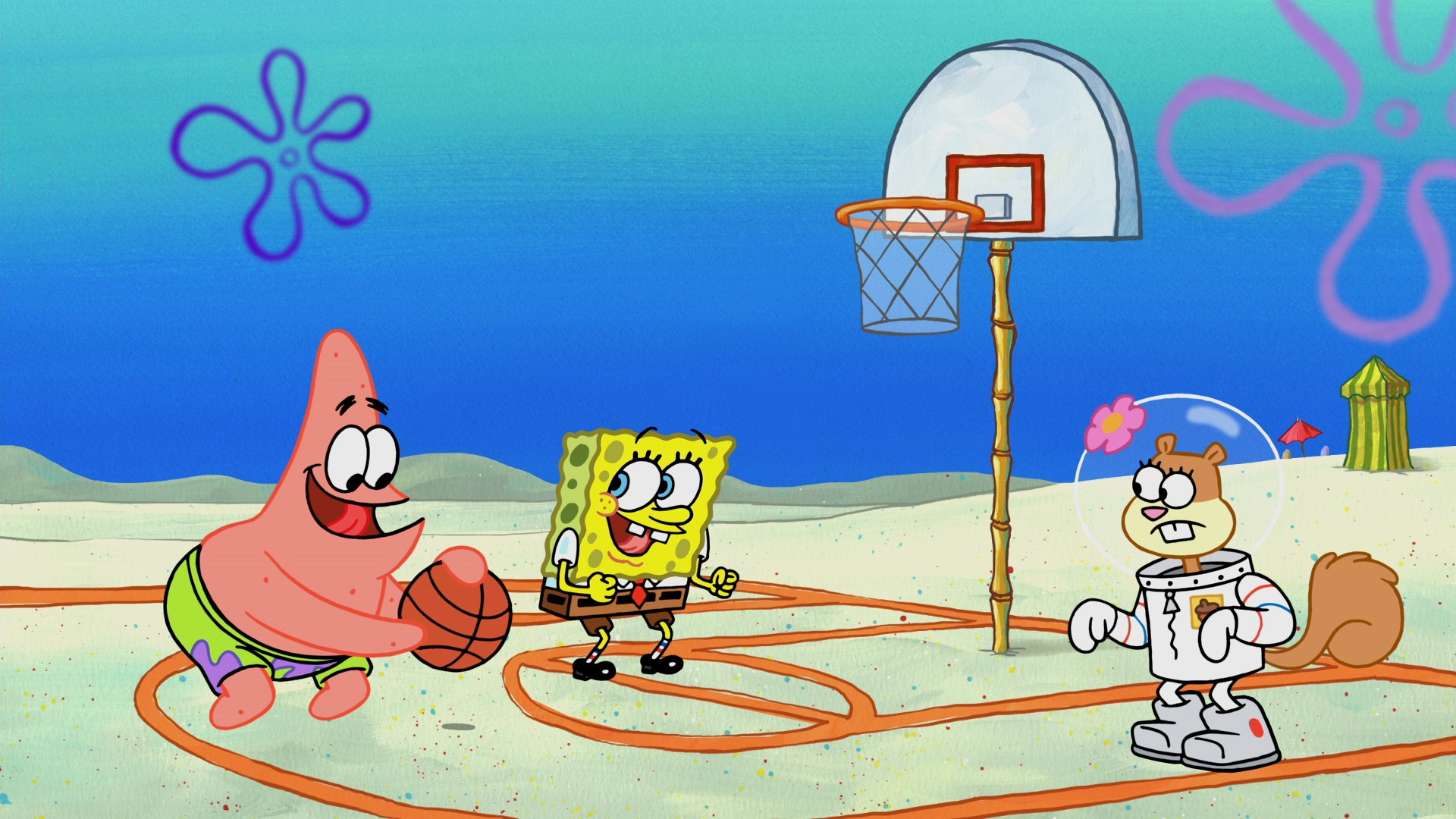 spongebob basketball wallpaper