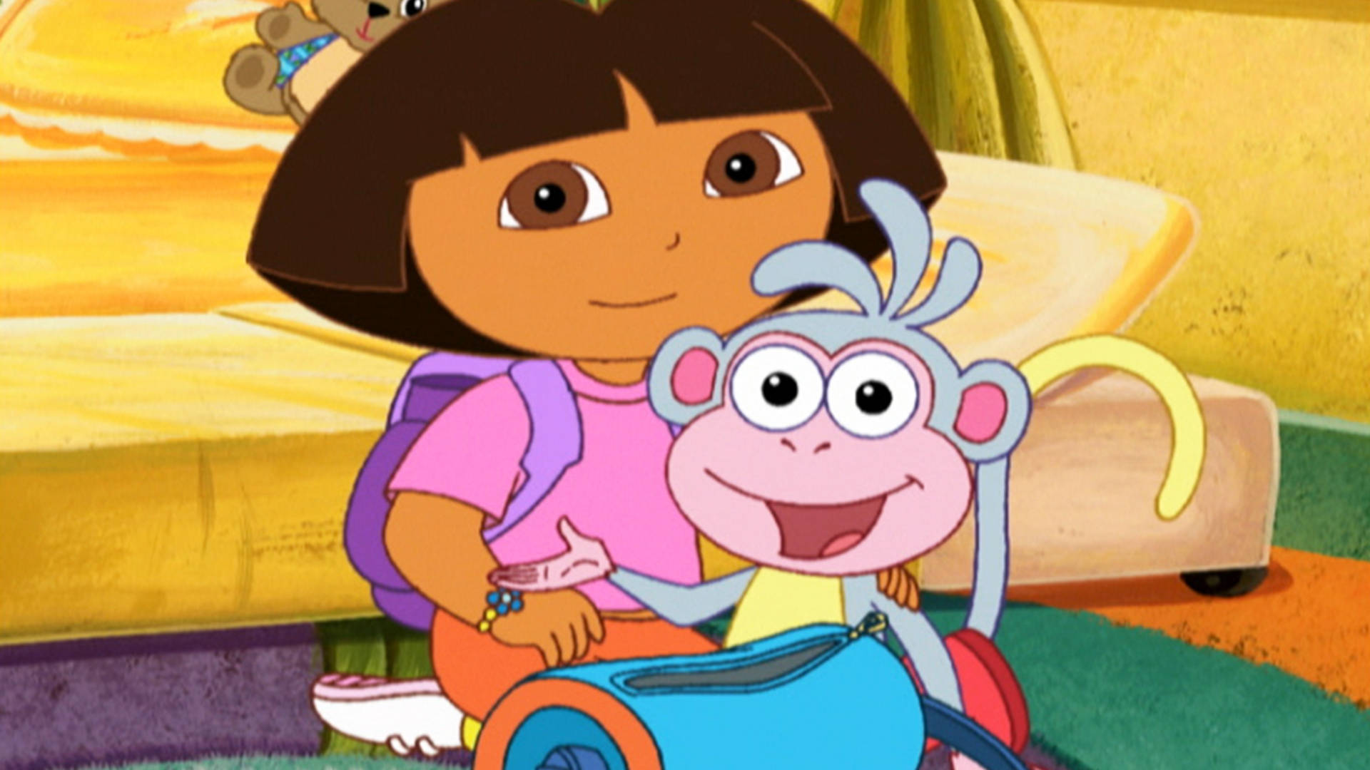 Watch Dora the Explorer Season 3 Episode 18 Boot's Cuddly Dinosaur