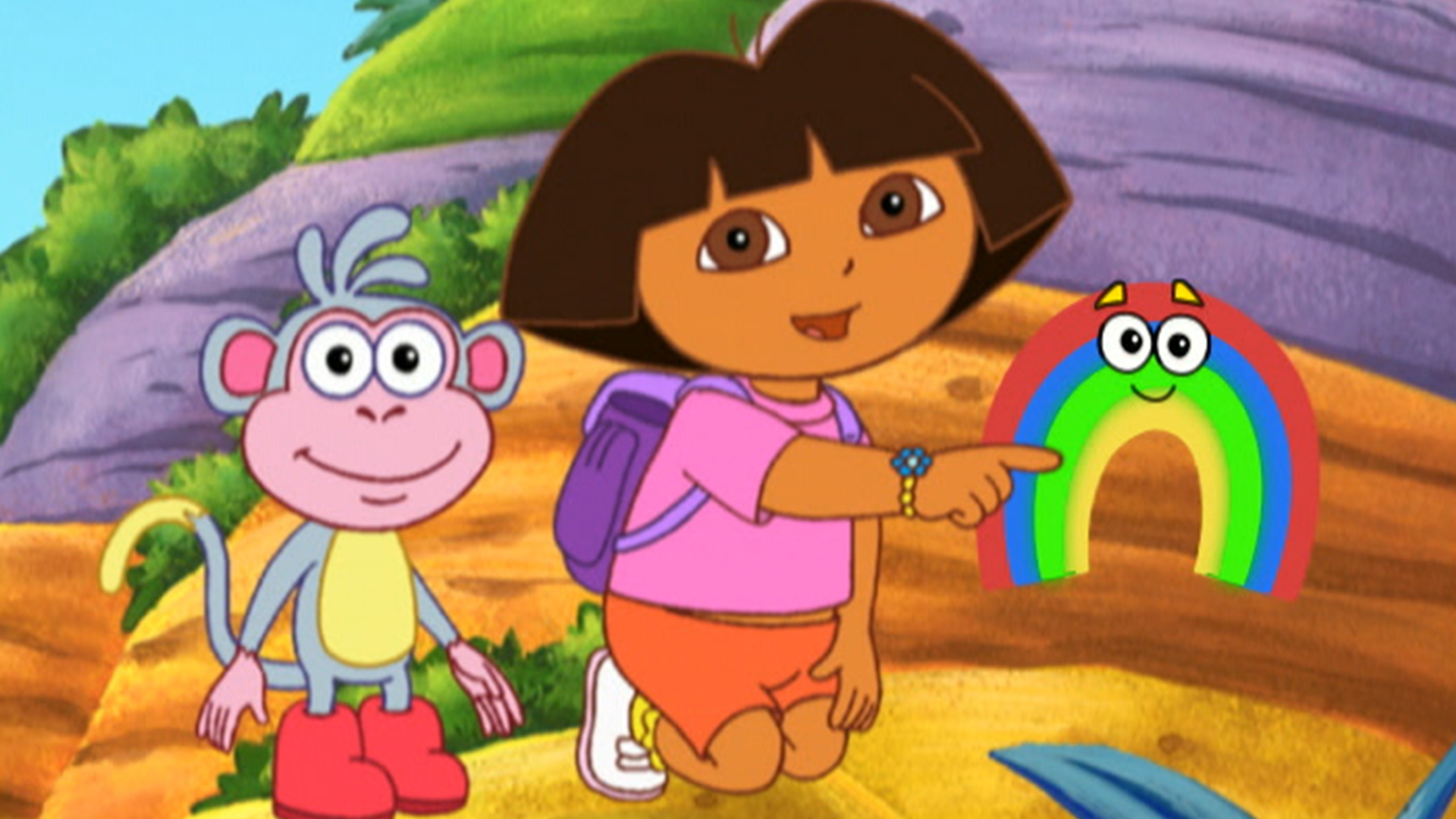 Watch Dora The Explorer Season 4 Episode 16 The Shy Rainbow Full Show On Paramount Plus