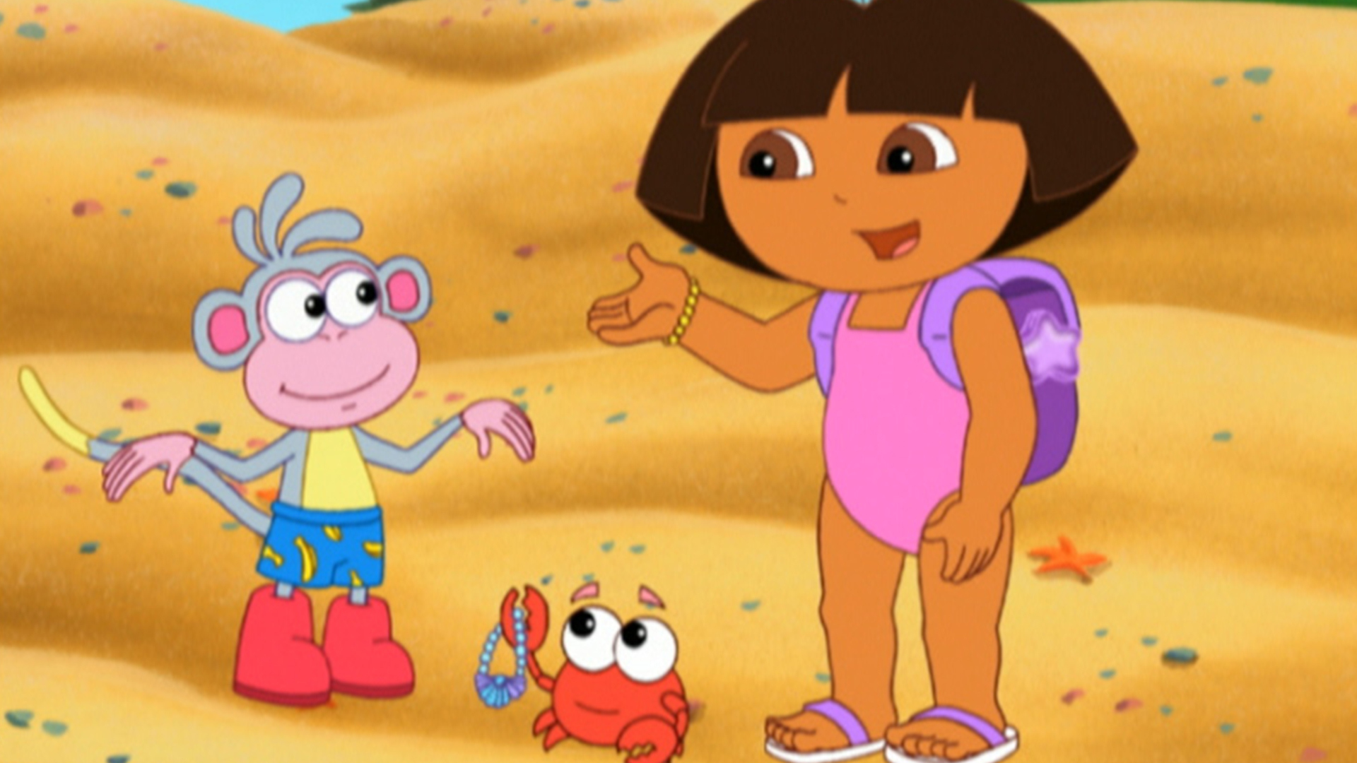 Swimsuit Dora The Explorer Baby Crab Protes Png | My XXX Hot Girl
