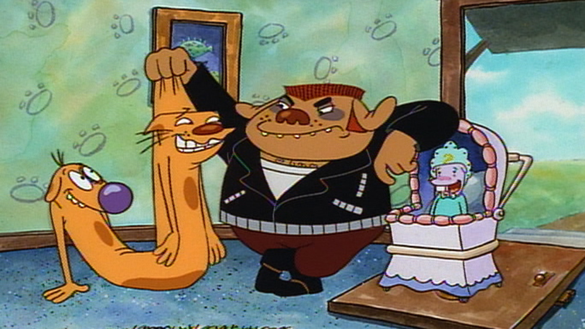 Watch CatDog Season 2 Episode 4 Adventures In Greaser Sitting The Cat