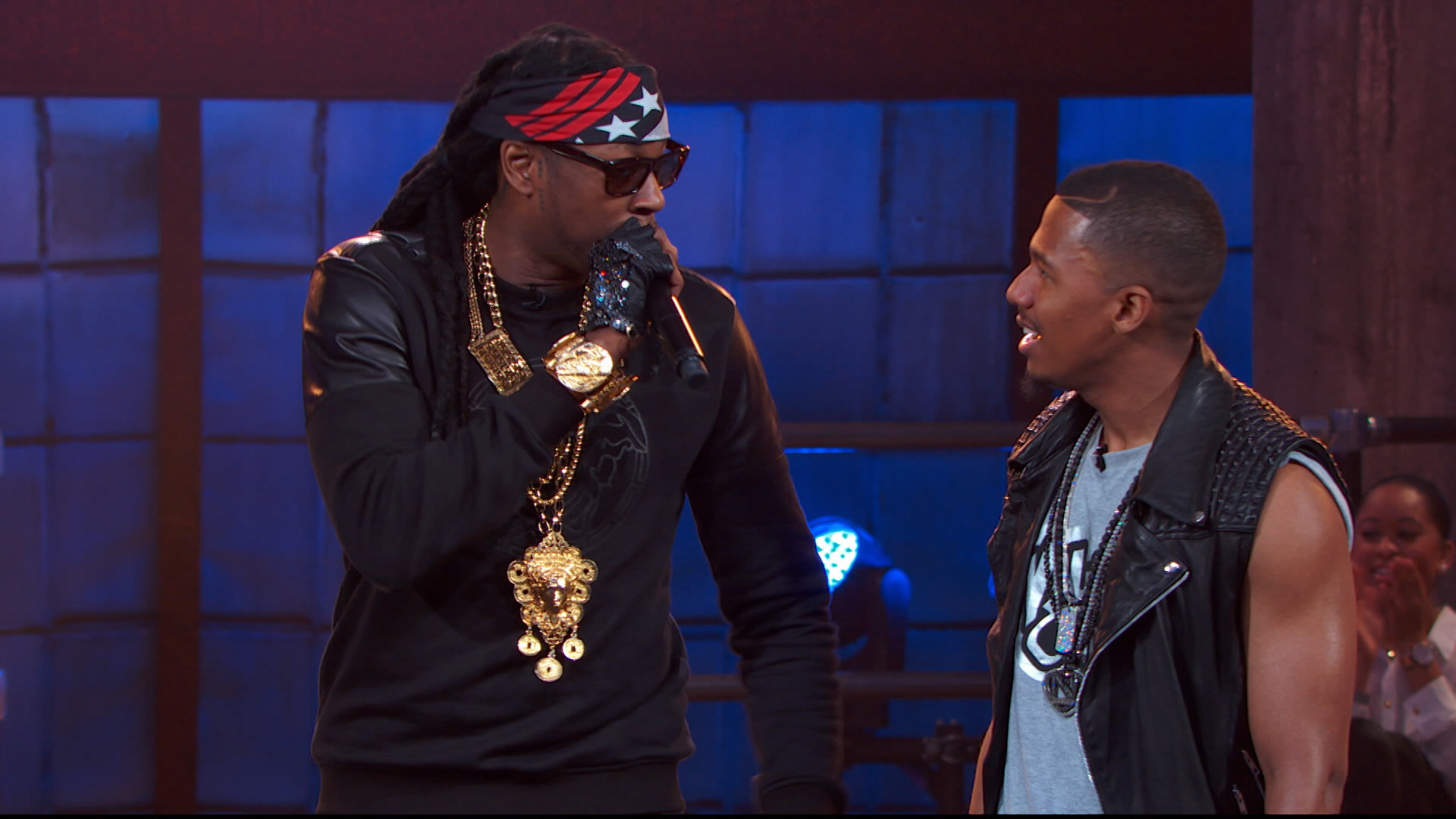DefJam - 2 Chainz pulled up to Nick Cannon Presents: Wild