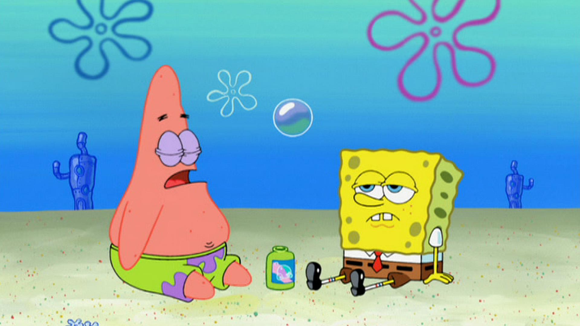 Spongebob bubble troubles