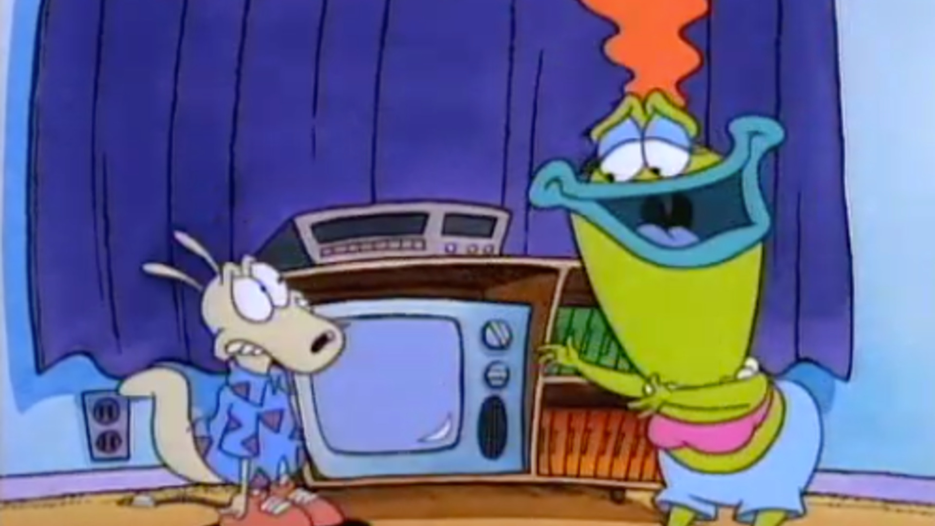 Frog from rocko's modern life