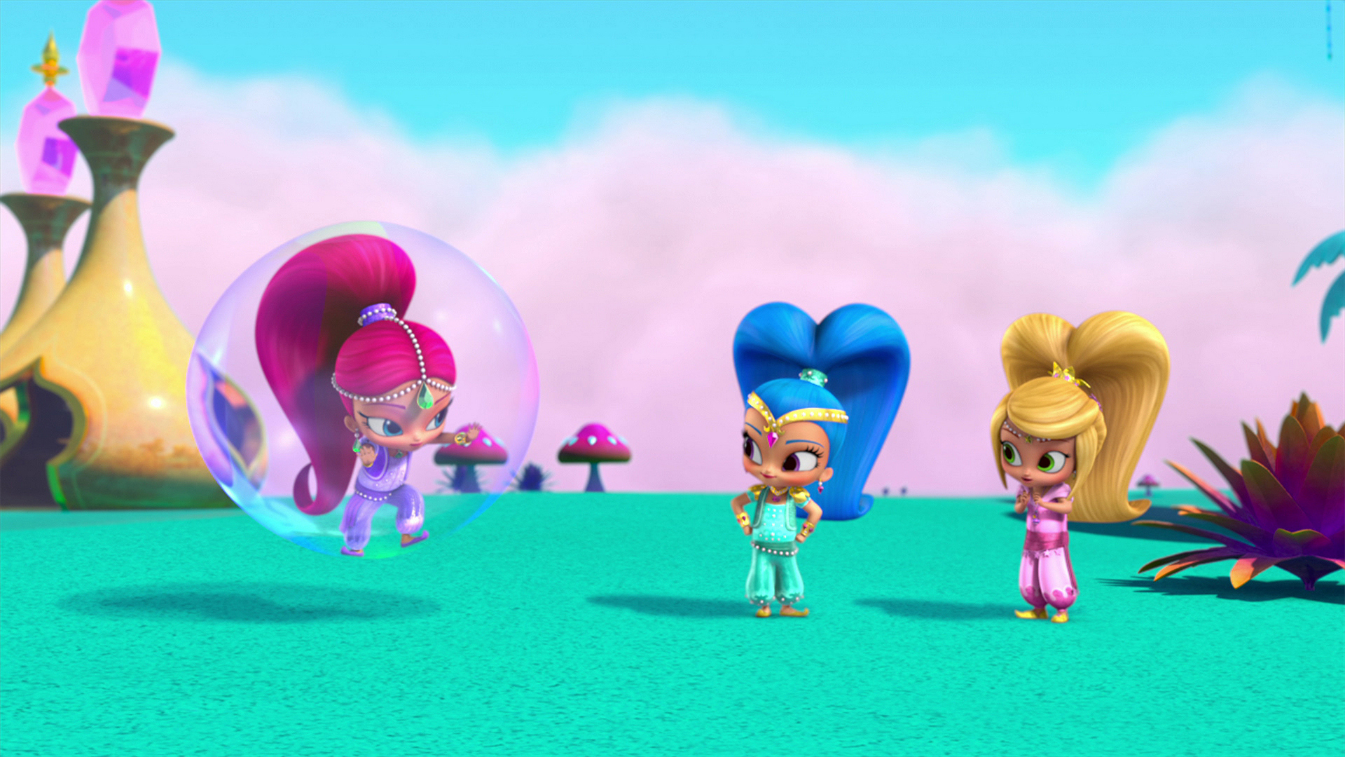 Watch Shimmer and Shine Season 2 Episode 10: Double Trouble/Zany Ziffilon -  Full show on Paramount Plus