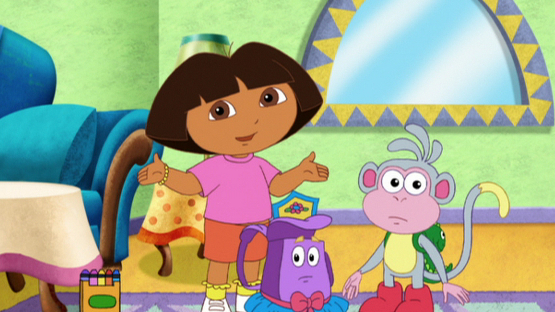 Watch Dora the Explorer Season 5 Episode 1: The Backpack Parade - Full show  on Paramount Plus