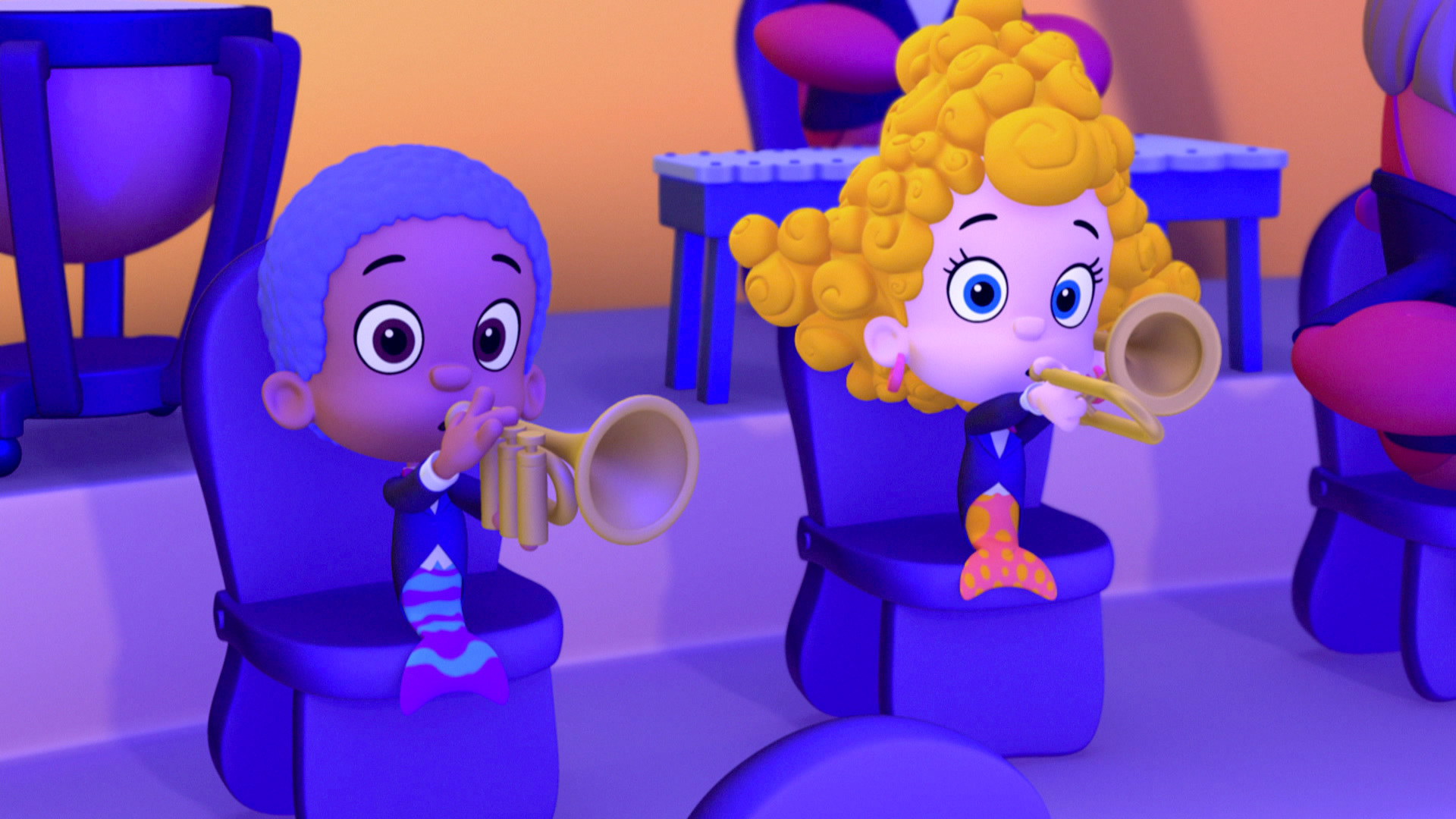 Watch Bubble Guppies Season 3 Episode 13 The Unidentified Flying Orchestra Full Show On Paramount Plus