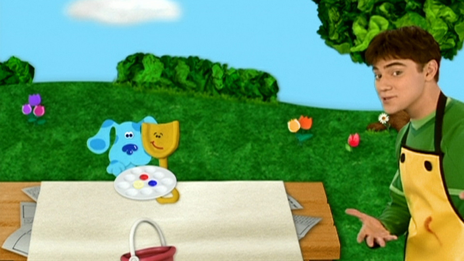Blues Clues Colors Everywhere Blues Clues Childhood Blues | Images and ...