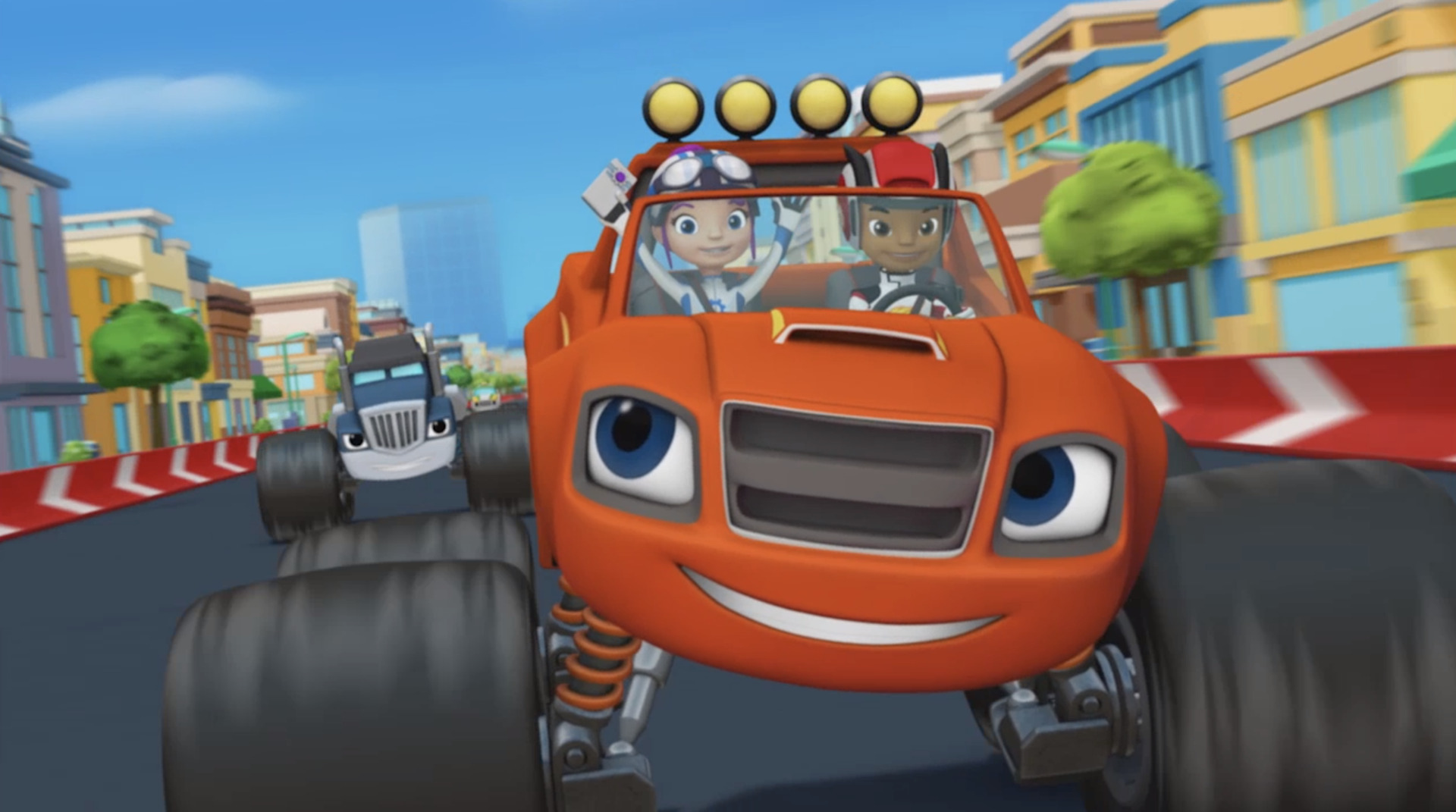Watch Blaze and the Monster Machines Season 2 Episode 11: Axle City Grand  Prix - Full show on Paramount Plus