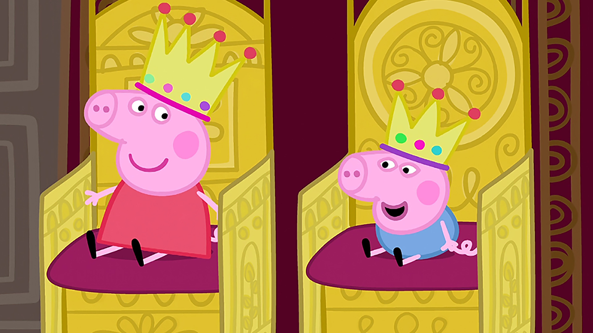 Watch Peppa Pig Season 7 Episode 3 Around the World/Castle/Grandpa Pig